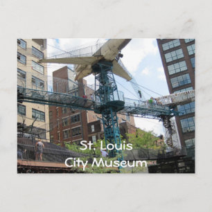 City Museum- Aeroplane, St. LouisCity Museum Postcard