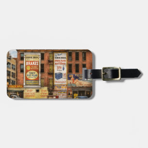 City - New York NY - Elite lunch bar 1938 Luggage Tag