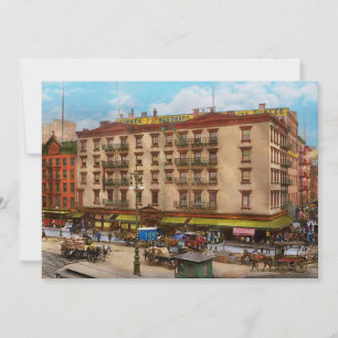City - New York, NY - The Eastern Hotel 1915 Invitation
