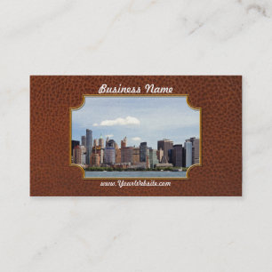 City - New York - The New York skyline from 2019 Business Card