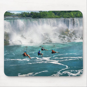 City - Niagara NY - Flying over the Niagara Mouse Pad