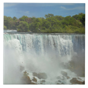 City - Niagara NY - The American Falls at Niagara Ceramic Tile