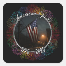 City Nights American Flag Spirit of 1776 - 2026