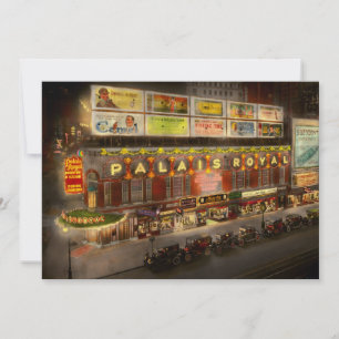 City - NY - A night out 1920 Invitation
