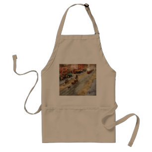 City - NY - Avenue of death 1910 Standard Apron