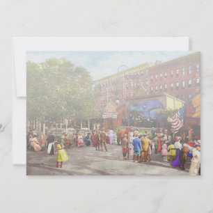 City - NY - Celebrating Bastille Day 1913 Invitation