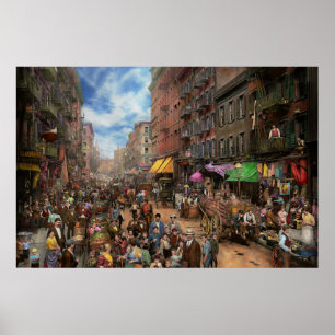 City - NY - Flavours of Italy 1900 Poster