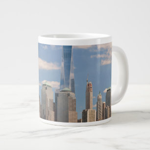 City - NY - The colours of a city Large Coffee Mug