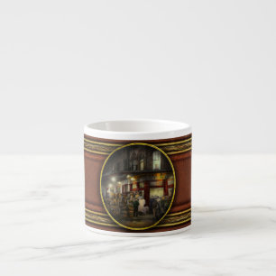 City - NY - Washington St Market, buying at night Espresso Cup