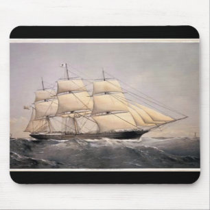 City of Adelaide Clipper ship 1800s Mouse Pad