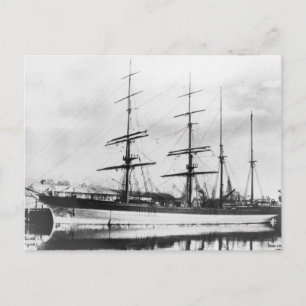 City of Adelaide Clipper ship 1800s Postcard