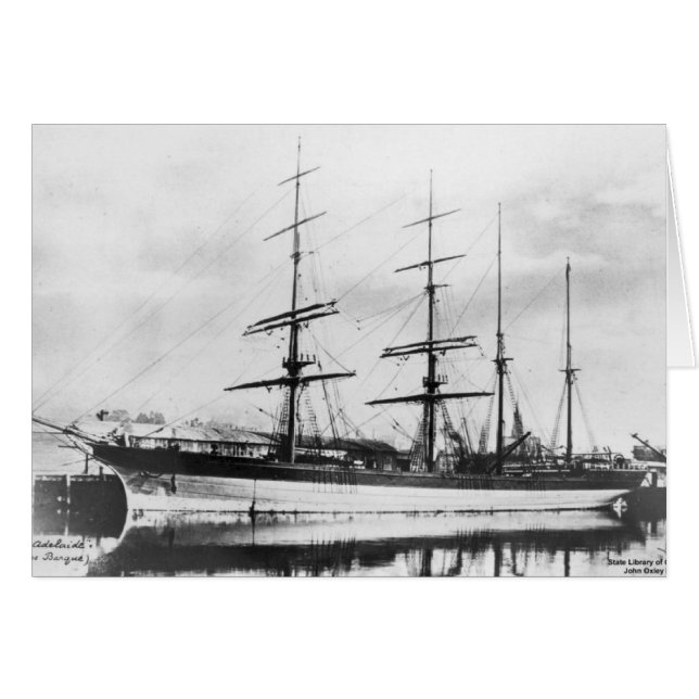 City of Adelaide Clipper ship 2 1800s (Front Horizontal)