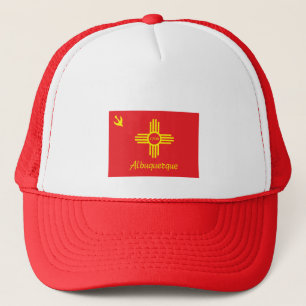 City of Albuquerque flag Trucker Hat