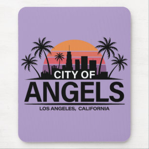City of Angels, Los Angeles, California Mouse Pad