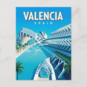 City of Arts and Sciences Spain Postcard