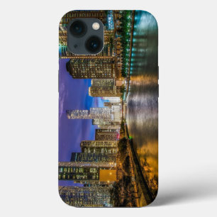 city of chicago with the magnificent river iPhone 13 case
