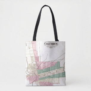 City of Columbus, Franklin County, Ohio Tote Bag
