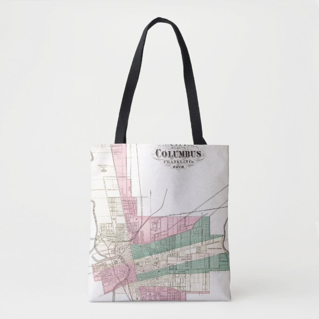 City of Columbus, Franklin County, Ohio Tote Bag (Front)