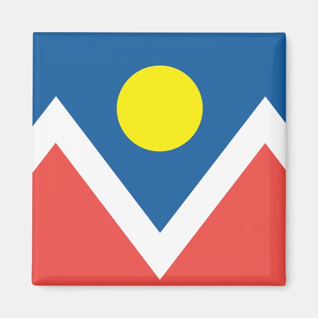 City of Denver flag Magnet (Front)