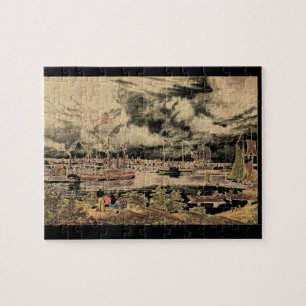 City of Detroit, Michigan_Engravings Jigsaw Puzzle