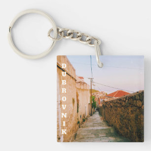 City of Dubrovnik, Dalmatia, Croatia Key Ring