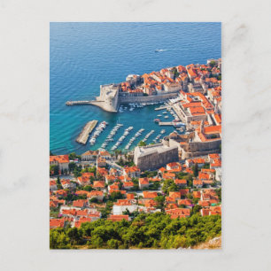 City of Dubrovnik from Above Postcard