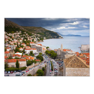 City of Dubrovnik in Croatia Photo Print