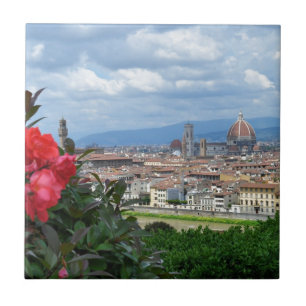 City of Florence, Italy Ceramic Tile