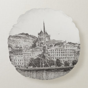 City of Geneva 2011 Round Cushion