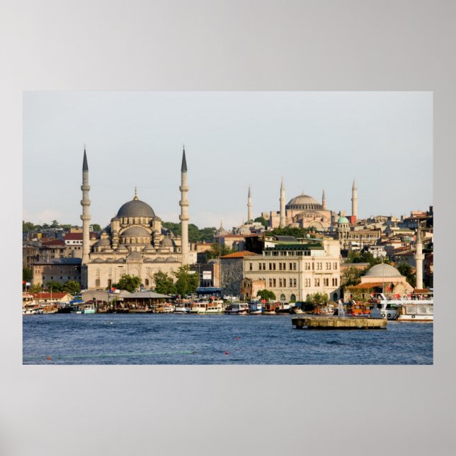 City of Istanbul Skyline Poster (Front)