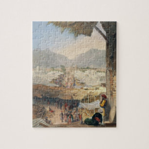 City of Kandahar, its Principal Bazaar and Citadel Jigsaw Puzzle