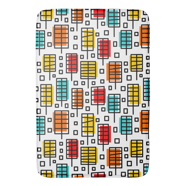 City of Leaves Bath Mat (Front Vertical)