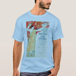 City of Liège Belgium singing contest vintage T-Shirt