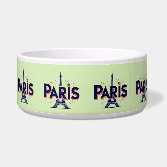 City of Lights: Bold Paris Typography Art (Left)