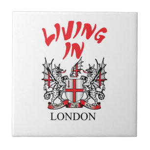 City of London coat of arms Ceramic Tile