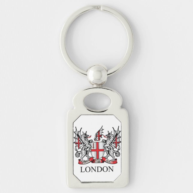 City of London coat of arms Key Ring (Front)