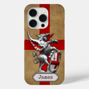 City of London Dragon Personalizable iPhone 15 Pro Case