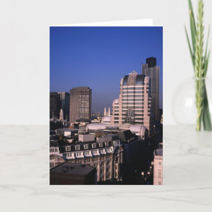 City of London Skyline Thank You Card