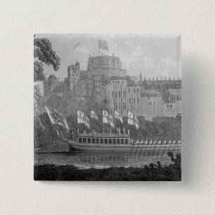 City of London State Barge 15 Cm Square Badge