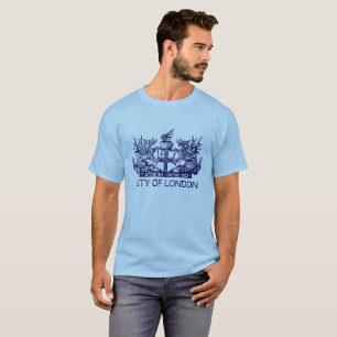 City of London, Vintage, Coat of Arms, England UK T-Shirt