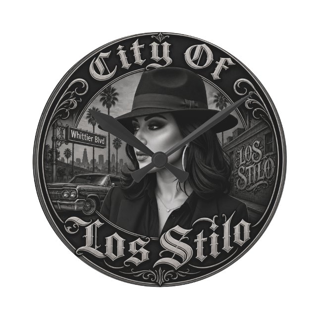 City of Los Stilo  Round Clock (City of Los Stilo Round Clock)