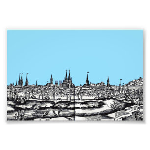 City of Lubeck in Northern Germany Photo Print