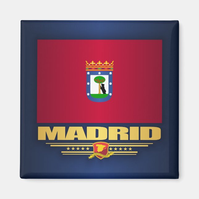 City of Madrid Magnet (Front)
