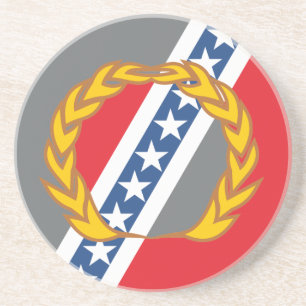 City of Montgomery flag Coaster