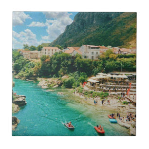 City of Mostar - Bosnia and Herzegovina Ceramic Tile