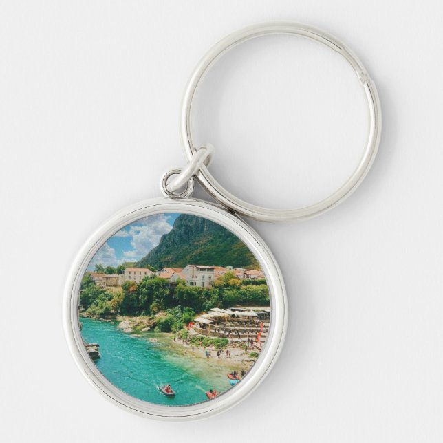 City of Mostar - Bosnia and Herzegovina Key Ring (Front)