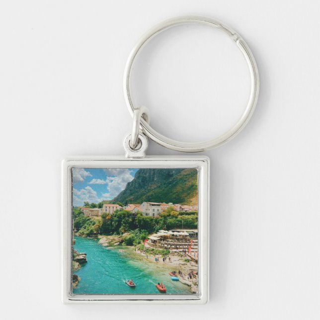 City of Mostar - Bosnia and Herzegovina Key Ring (Front)