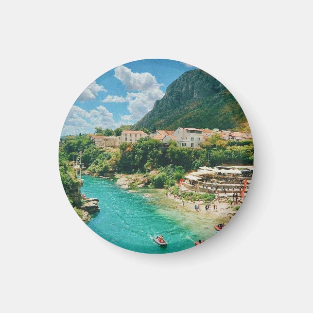 City of Mostar - Bosnia and Herzegovina Magnet (Front)