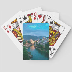 City of Mostar - Bosnia and Herzegovina Playing Cards