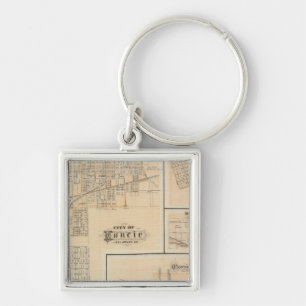 City of Muncie, Delaware Co with Yorktown Key Ring